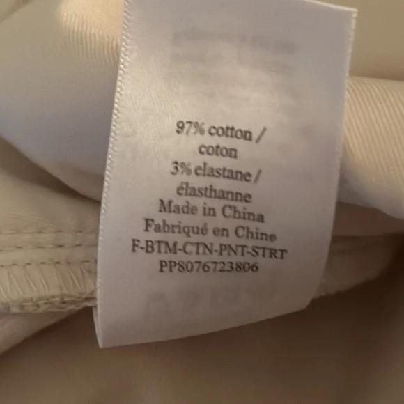 NEW EVERLANE The Straight-Leg Pant in Sandstone High Rise Ankle Crop Size 0 - Picture 12 of 12